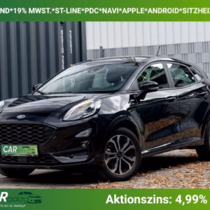 FORD Puma 2023 Benzin Schaltgetriebe 90000km Schwarz