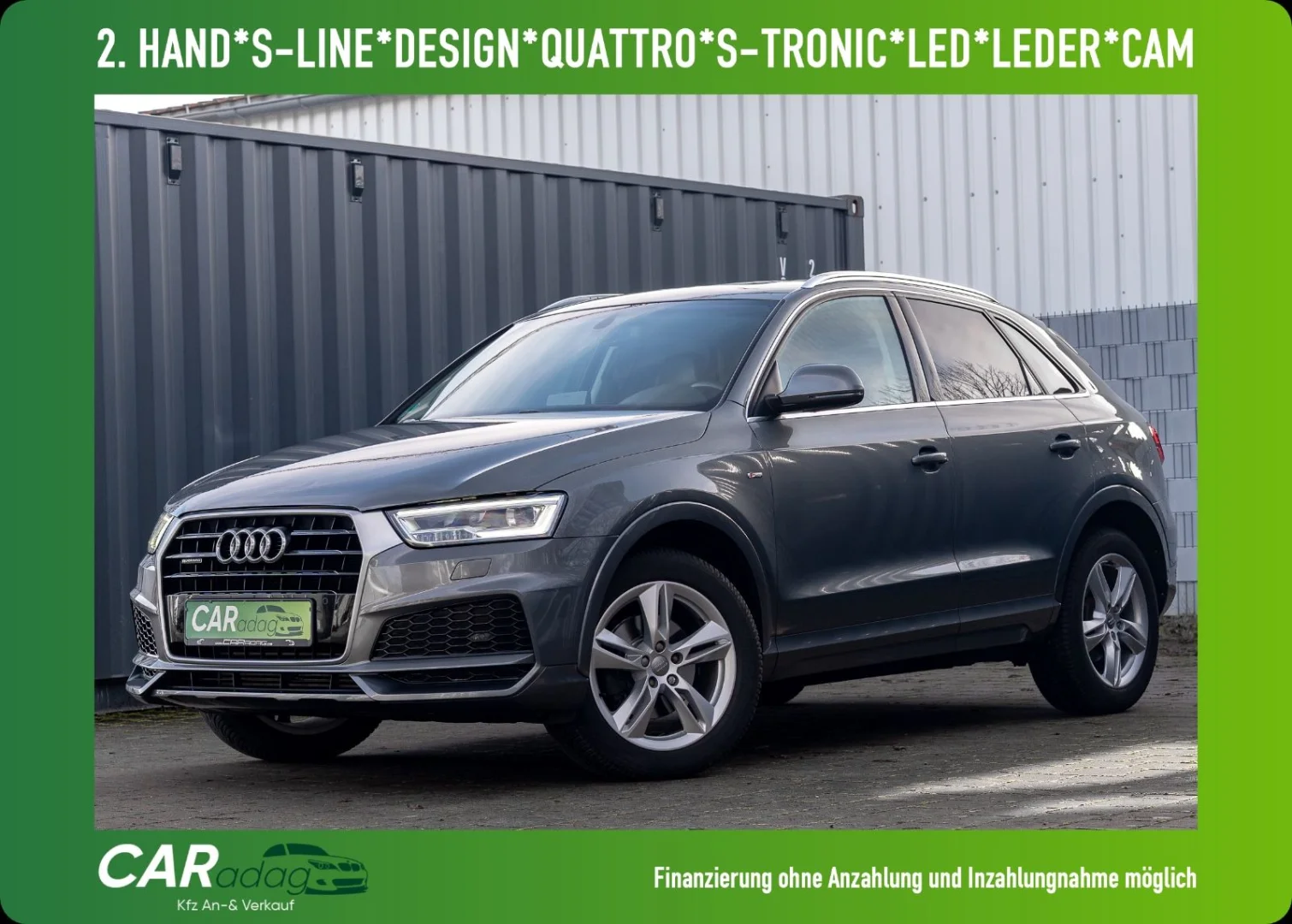 Audi Q3 design quattro S-LINE Selection*LED*PANO*LEDER*