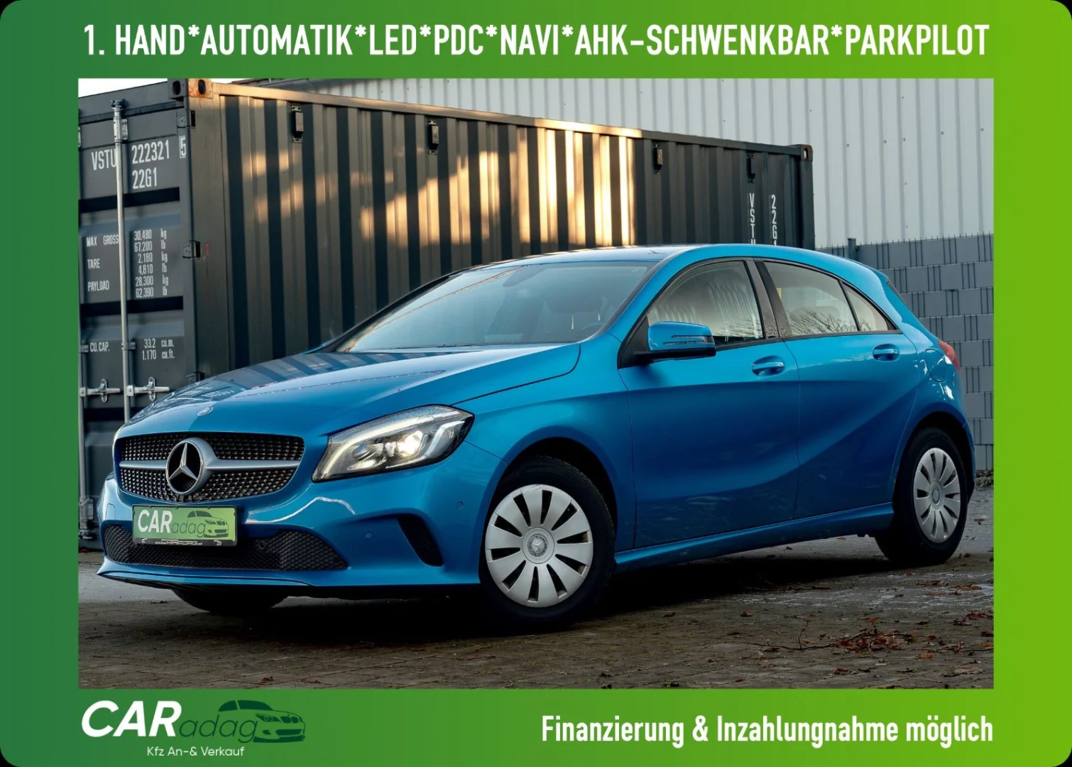 MERCEDES-BENZ A 180 A180 BlueEfficiency*1HAND*LED*NAVI*PARKPILOT*AHK