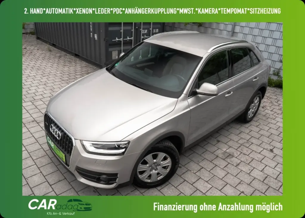 Audi Q3 Q3 2.0 TDI quattro*leder*bixenon*ahk*tempomat