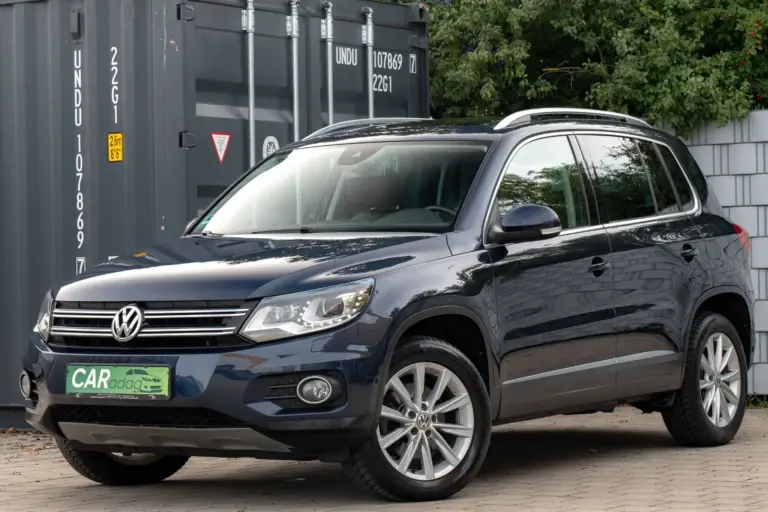 Volkswagen Tiguan Track & Style, standheiz, xenon, ahk, leder, EZ 11/2014